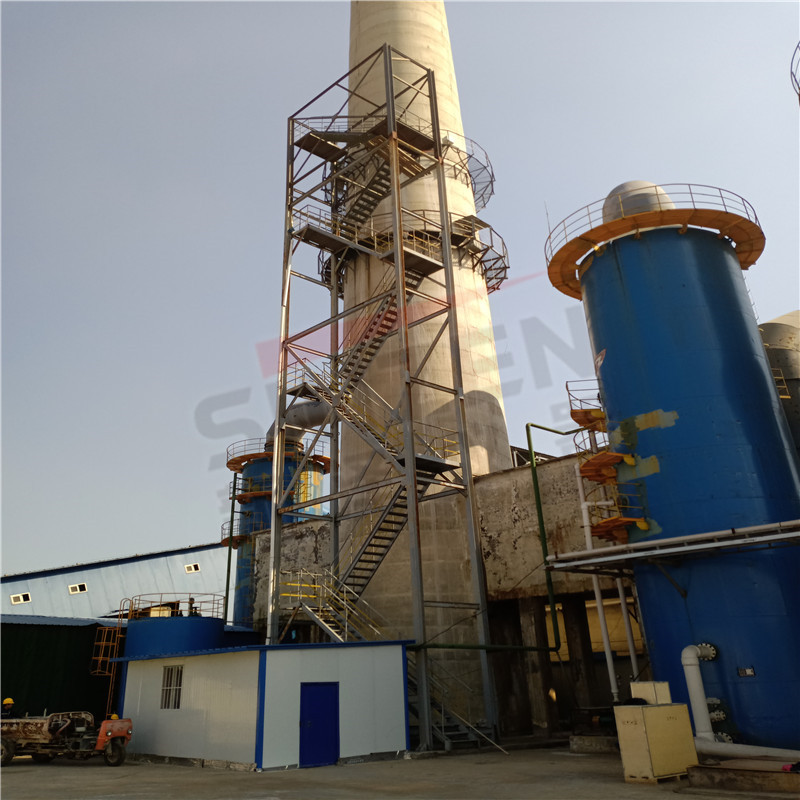 煙氣排放連續(xù)監(jiān)測系統(tǒng)—爬梯平臺如何搭建？