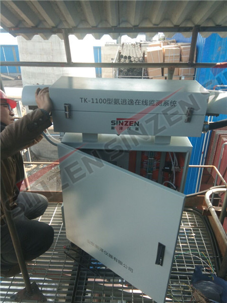 出現的問題：氨逃逸數值為0。